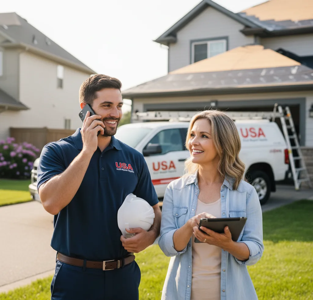 USA Roof Repair Experts customer support in Old Greenwich